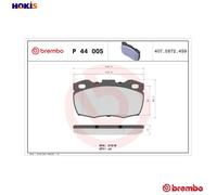 Brake Pads Set fits LAND ROVER DEFENDER L316 3.9 Front 98 to 16 37L Brembo New