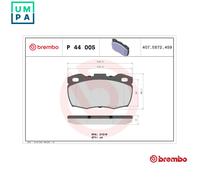 Brake Pads Set fits LAND ROVER DEFENDER L316 3.9 Front 98 to 16 37L Brembo New