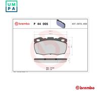 Brake Pads Set fits LAND ROVER DEFENDER L316 3.9 Front 98 to 16 37L Brembo New