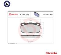 Brake Pads Set fits LAND ROVER DEFENDER L316 3.9 Front 98 to 16 37L Brembo New