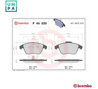Brembo Brake Pads P 44 020X for Land Rover MG