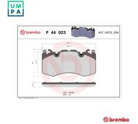 BREMBO P 44 023 Brake pad set