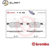 BREMBO P 44 026 Brake pad set