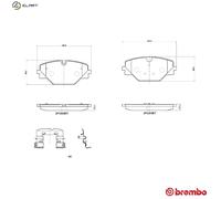 BRAKE PAD SET DISC BRAKE P 44 032 FOR LAND ROVER RANGE/SPORT/III PT306 3.0L 6cyl