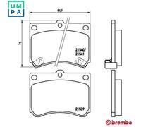 BRAKE PAD SET DISC BRAKE P 49 011 FOR FORD AUSTRALIA EUNOS MAZDA AZ-3/PRESSO 30X