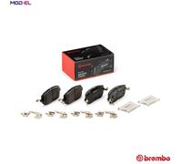 BRAKE PAD SET DISC BRAKE P 49 067 FOR MAZDA N8Y1 0.8L 1cyl MX-30
