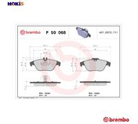 Brembo Brake Pads P50068 Rear Disc - Set of 4 - for Mercedes-Benz C-Class