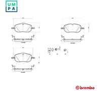 Fits BREMBO P 50 175 Ham pads. MERCEDES-BENZ C-CLASS (W206) 03/21-> / MERCEDES-