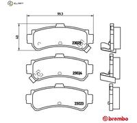 BRAKE PAD SET DISC BRAKE P 56 035 FOR NISSAN SENTRA SABRE PULSAR/Hatchback/VI