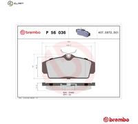 Brembo Brake Pads 10170004A