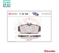 Brembo Brake Pads 10170004A