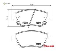 Brake pads P 59 081 BREMBO for OPEL ADAM