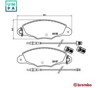 BRAKE PAD SET DISC BRAKE FOR CITROËN XM/Break XANTIA THY 2.4L RHZ/RHY 2.0L 4cyl