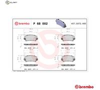BRAKE PAD SET DISC BRAKE FOR RENAULT 5/2 LE/CAR 18 30 21/Savanna/Van 25 FUEGO