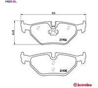 BRAKE PAD SET DISC BRAKE P 71 006 FOR SAAB B205E/B205LB235R/B235E/B235L 4cyl 9-5