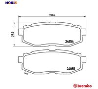 Brembo Brake Pads 10180026A