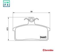 BRAKE PAD SET DISC BRAKE FOR SUZUKI SAMURAI/Closed/Off-Road/Vehicle/SUV JIMNY
