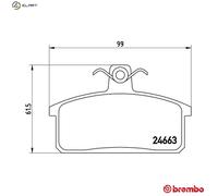 BRAKE PAD SET DISC BRAKE FOR SUZUKI SAMURAI/Closed/Off-Road/Vehicle/SUV JIMNY
