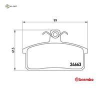 BRAKE PAD SET DISC BRAKE FOR SUZUKI SAMURAI/Closed/Off-Road/Vehicle/SUV JIMNY