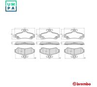 BREMBO P 83 200 Brake pad set