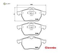 BRAKE PAD SET DISC BRAKE FOR AUDI A4/S4 VW PASSAT/Wagon ARG/ADR/AVV/APT 1.8L A4