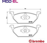 BRAKE PAD SET DISC BRAKE FOR VW GOLF/PLUS/IV/Mk/CITY/Van JETTA/VI/CLASICO NEW