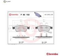 Brake Pads Set fits AUDI A8 D3 2.8 Front 07 to 10 BDX Brembo 4E0698151 Quality