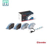 BREMBO P 85 126E Brake pad set