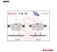 Brake pads P 85 128 BREMBO for AUDI A8 D4 Q5