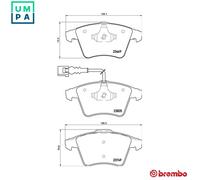 BREMBO P 85 149 Brake pad set
