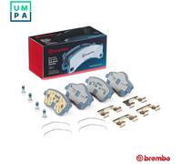 BRAKE PAD SET DISC BRAKE P 86 033E FOR VOLVO B3154T5/3154T10 1.5L 3cyl XC40