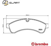 Brake Pad Set, disc brake fits: IVECO DAILY VI Platform/Chassis 35S14 35S15 3