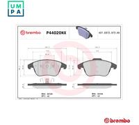BREMBO P44020NX Brake pad set