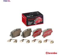 Brake Pad Set Rear Braking Fits Land Rover Discovery 5 Van - Brembo P44021NX