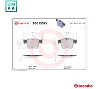 BREMBO P50133NX Brake pad set