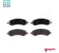 JAPANPARTS PA-0096AF Brake pad set
