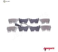 JAPANPARTS PA-0162AF Brake pad set
