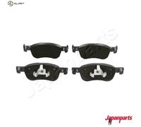 BRAKE PAD SET DISC BRAKE PA-0348AF FOR FORD YYJE/M1JM/M1JL/SFJH/SFJN/SFJJ 1.0L
