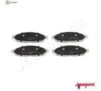 JAPANPARTS PA-922AF Brake pad set
