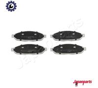 JAPANPARTS PA-922AF Brake pad set