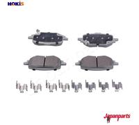 BRAKE PAD SET DISC BRAKE PP-322AF FOR MAZDA PYZR/PY-VPS 2.5L 4cyl CX-60 3.3L