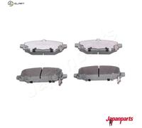 BRAKE PAD SET DISC BRAKE PP-916AF FOR JEEP ECX/EC1 2.0L EBH 2.1L 4cylESG 6.4L
