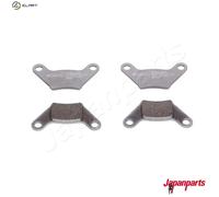 BRAKE PAD SET DISC BRAKE PP-MC04 FOR PIAGGIO LDW502 0.5L 2cyl M500