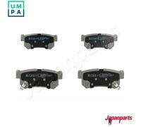 Brake pads Rear Axle PP-S01AF JAPANPARTS for SSANGYONG DAEWOO