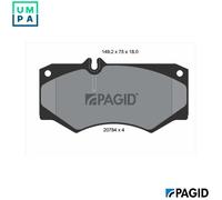 BRAKE PAD SET DISC BRAKE T0311N FOR MERCEDES-BENZ T2/LN1/Platform/Chassis/Van