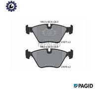 PAGID T1103N Brake pad set