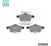 BRAKE PAD SET DISC BRAKE T1107N FOR VW CALIFORNIA/T4/Camper TRANSPORTER/Van 2.0L