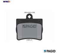 BRAKE PAD SET DISC BRAKE T1139N FOR MERCEDES-BENZ M111.961/960OM 611.960 2.2L