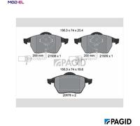 BRAKE PAD SET DISC BRAKE T1149N FOR VW PASSAT/B5.5 AUDI A4/B7/Convertible/B6