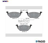 BRAKE PAD SET DISC BRAKE T1163N FOR SKODA OCTAVIA/Van/II/Combi CITIGO FABIA 1.0L